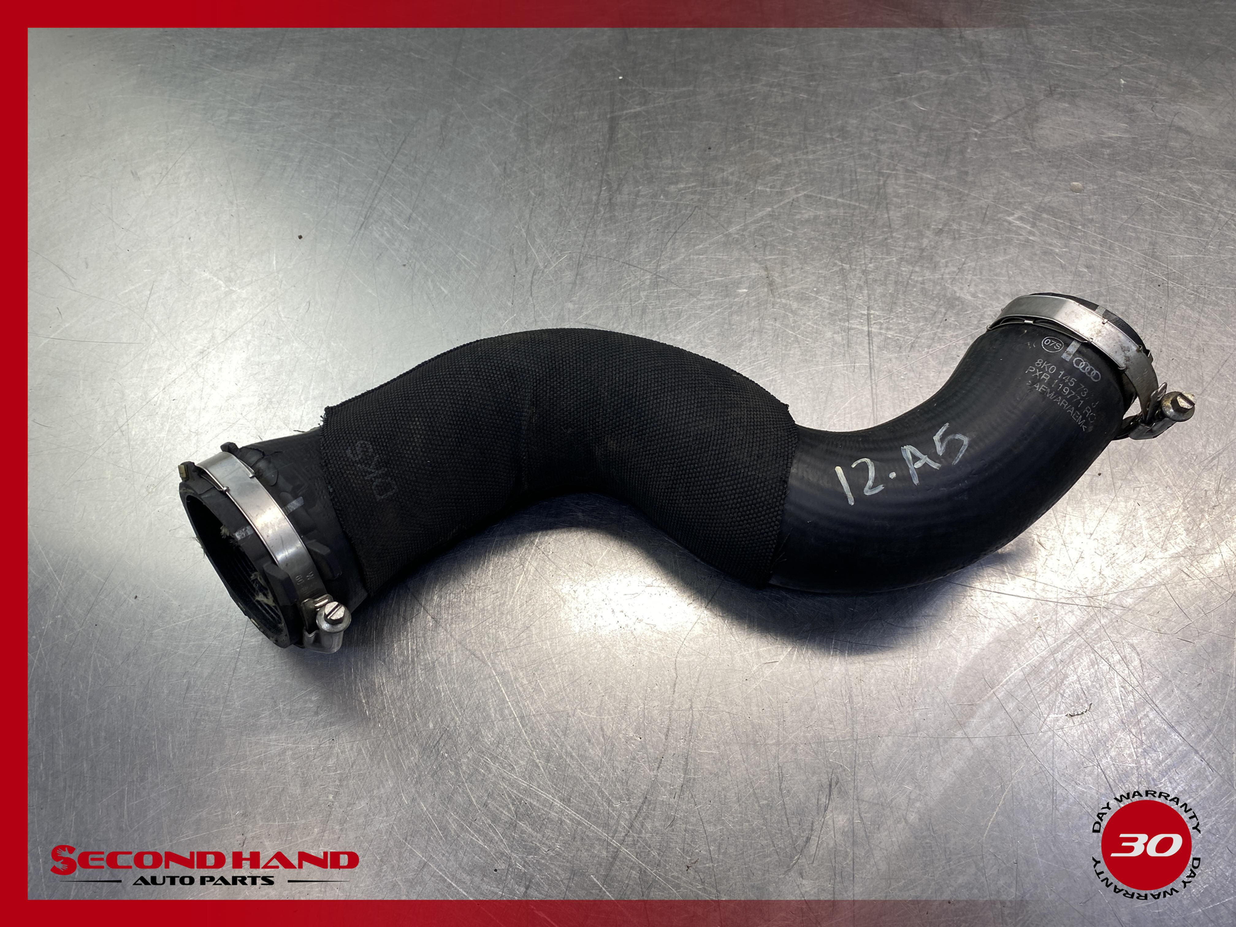 2009-2017 AUDI A4 A5 A6 INTERCOOLER PRESSURE HOSE TUBE PIPE 8K0145737J OEM .