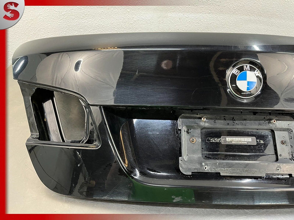 Thumbnail: 11-16 BMW 528i 535i 550i F10 TRUNK DECK LID SHELL PANEL COVER OEM GENUINE BLACK