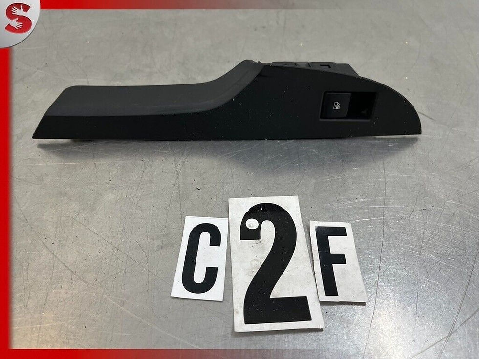 Thumbnail: 13-16 CADILLAC ATS SEDAN REAR RIGHT DOOR WINDOW SWITCH BEZEL TRIM COVER OEM