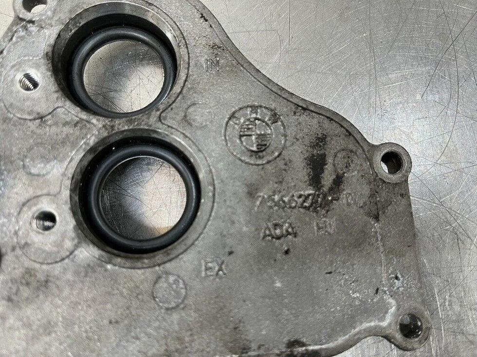 Thumbnail: 08-14 BMW 750I 650I 550I N63 S63 ENGINE CYLINDER HEAD TIMING COVER OEM