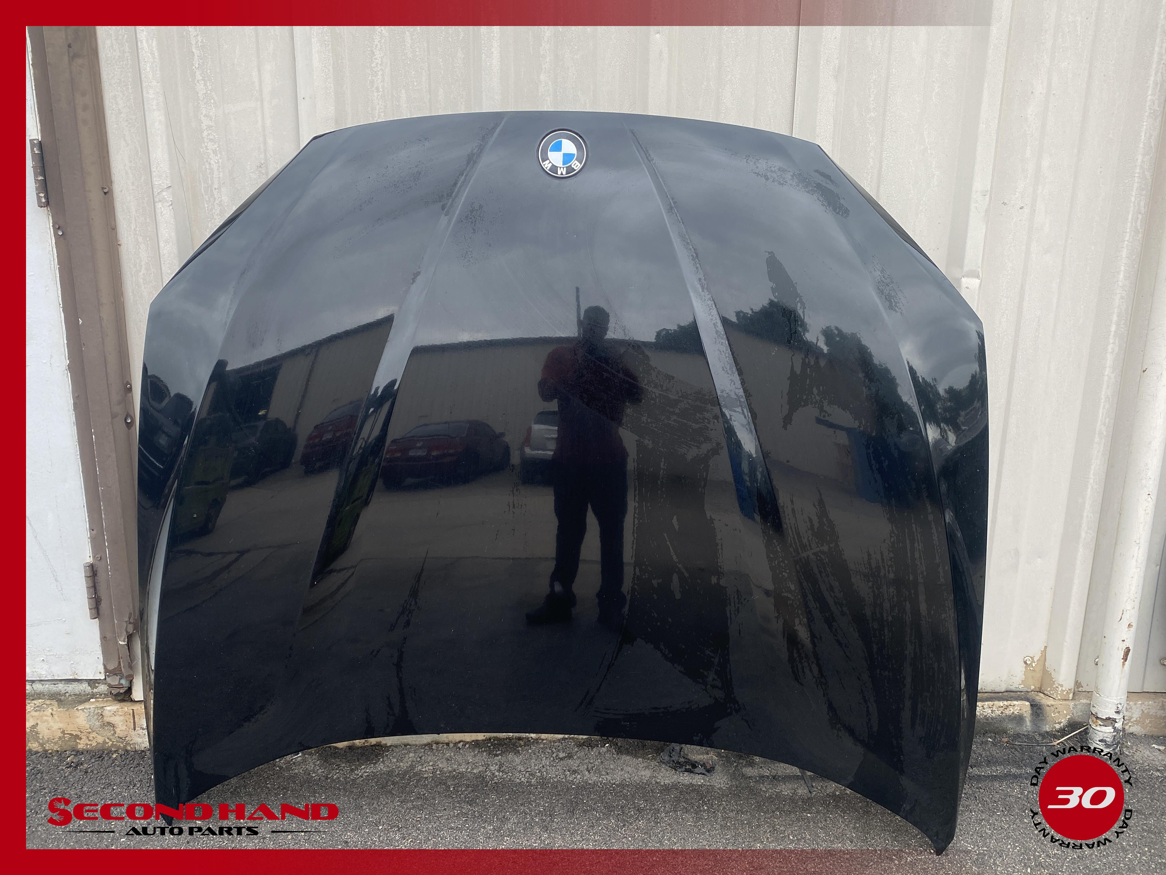 2013-2015 BMW X1 E84 FRONT HOOD BONNET PANEL BLACK OEM