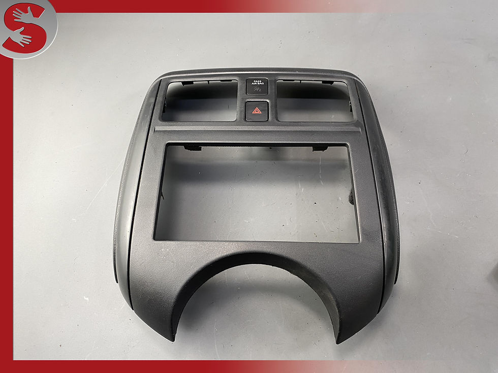 Thumbnail: 2012 2013 2014 Nissan Versa Radio Cover Bezel Trim OEM 682603BA2A
