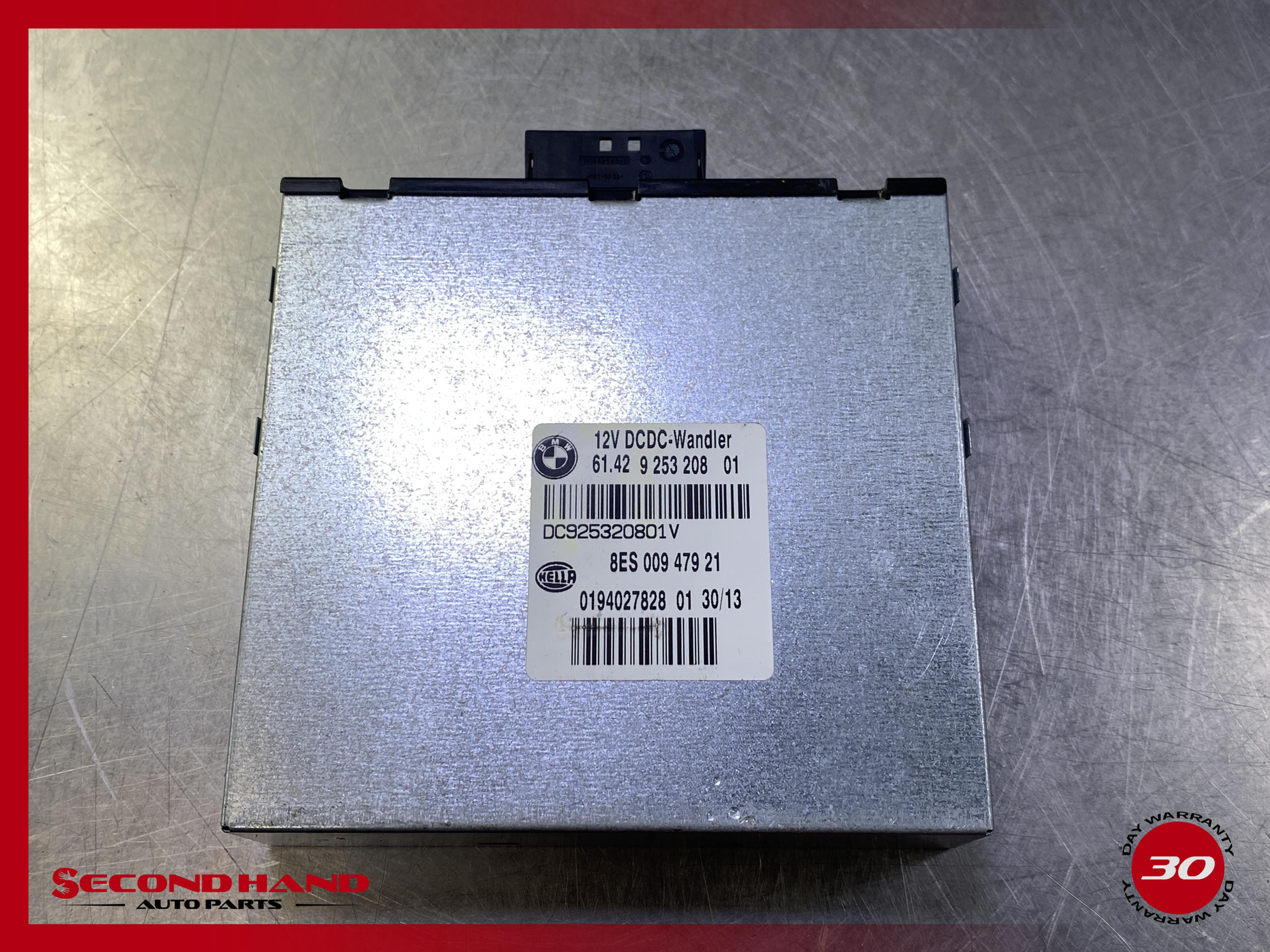 13-15 BMW X1 E84 VOLTAGE CONVERTER CONTROL MODULE OEM 9253208