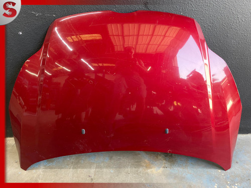 12-14 FORD FOCUS SEDAN FRONT HOOD PANEL BONNET RR RUBY RED OEM