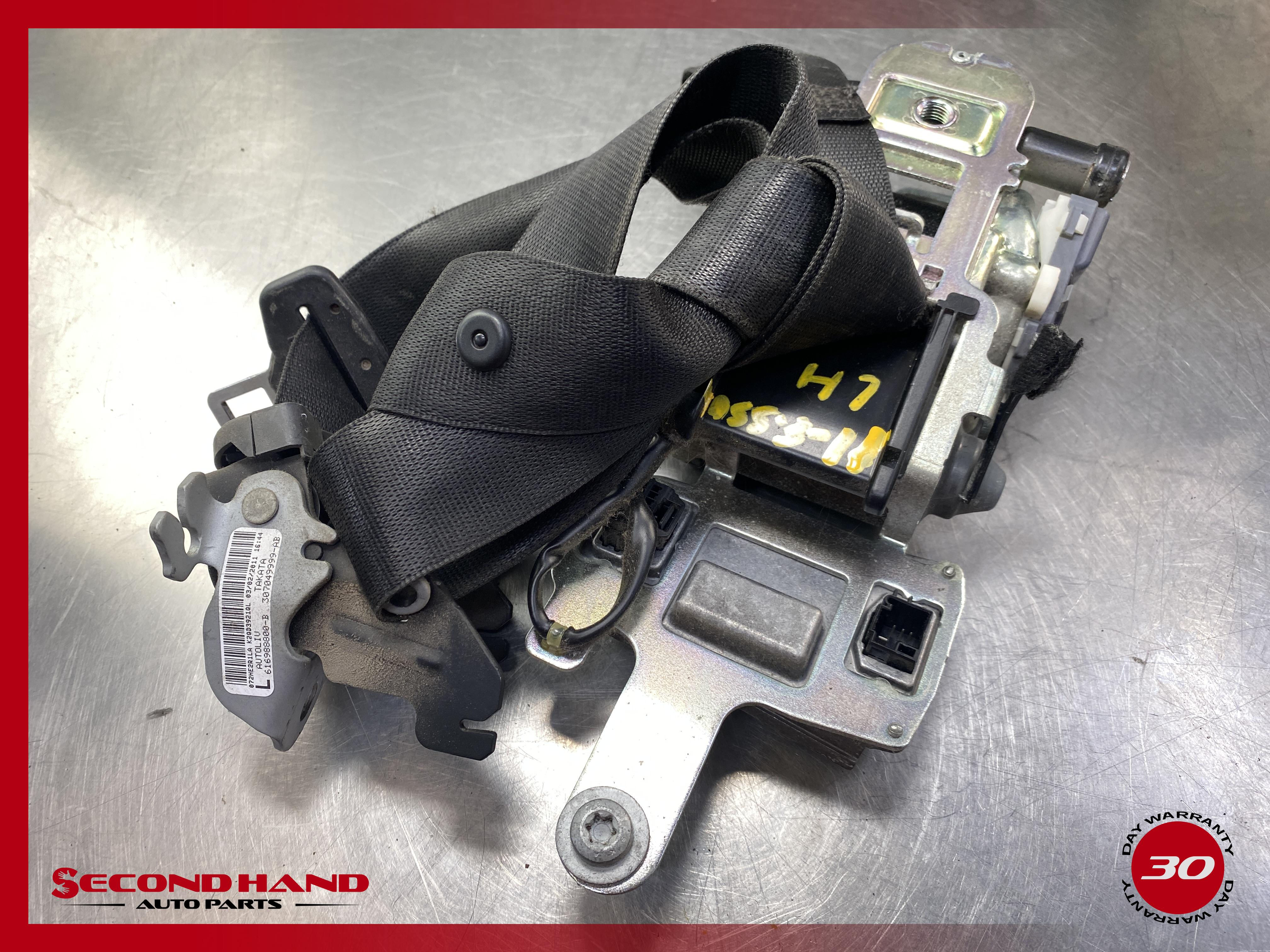 10-13 Mercedes W207 E350 Coupe Front Left Driver Side Seat Belt Retractor BLACK