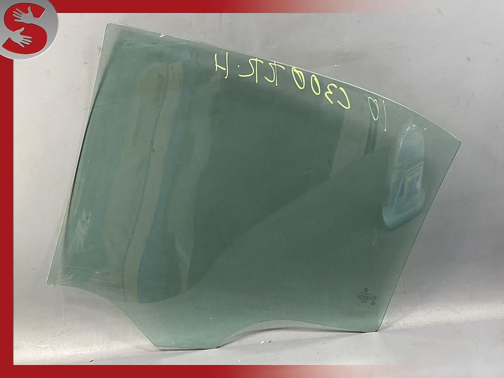 Thumbnail: 08-14 Mercedes W204 C300 C350 Rear Right Passenger Side Door Window Glass Oem