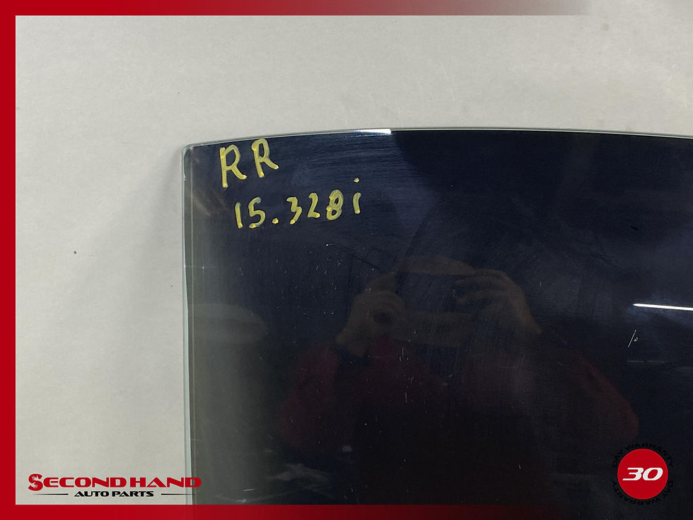 Thumbnail: 12-16 BMW 328I F30 REAR RIGHT PASSENGER SIDE DOOR WINDOW GLASS OEM TINTED