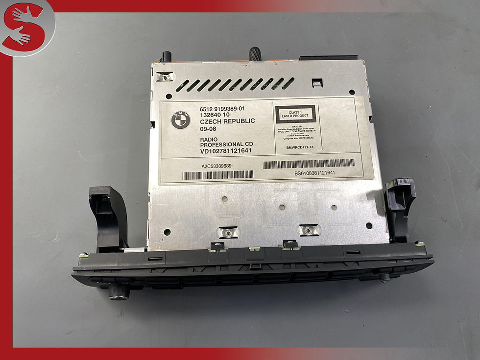 Thumbnail: 08-14 BMW E90 E92 128i 328i 335i M3 Z4 Radio Cd Player OEM 6512 9199389-02