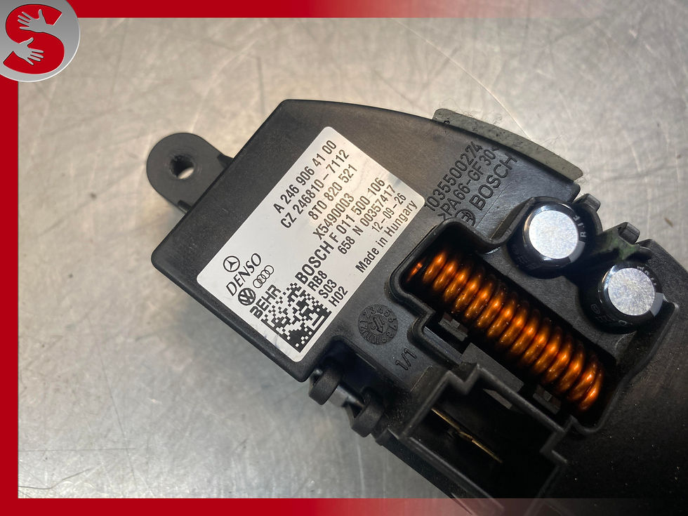 Thumbnail: 12-16 AUDI A4 QUATTRO HVAC BLOWER MOTOR FAN RESISTOR CONTROL MODULE OEM