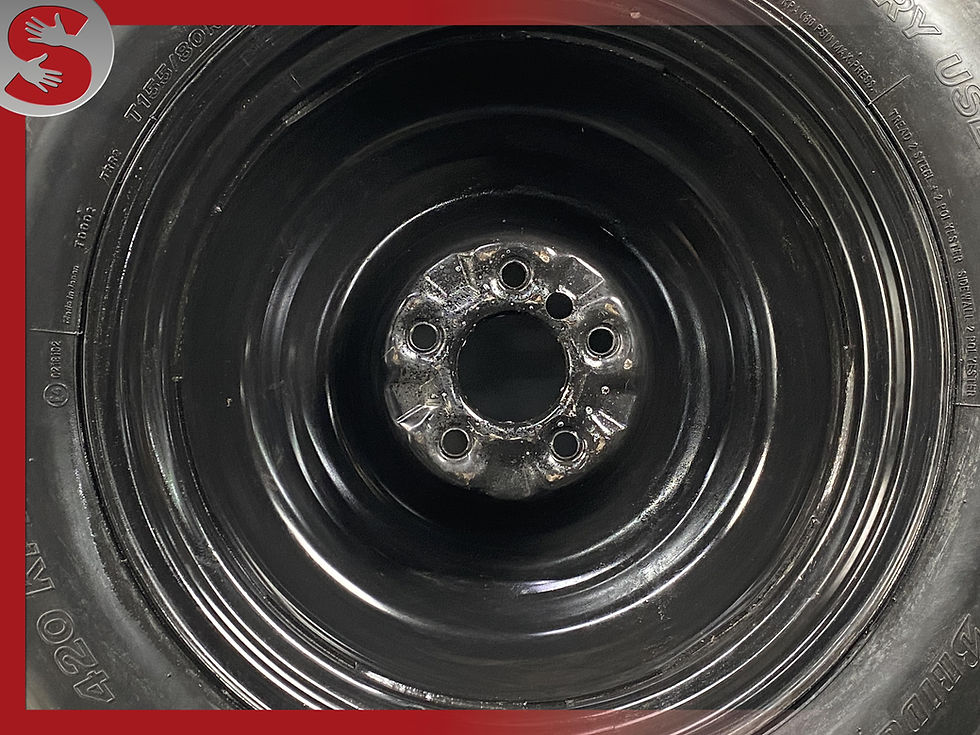Thumbnail: 09 - 13 INFINITI G37 Wheel Spare Tire T155/80R17 OEM