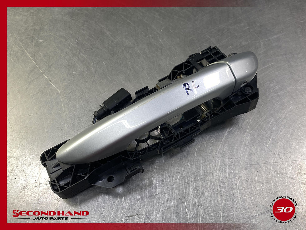 09-17 Volkswagen CC Rear Left Driver Side Exterior Inside Door Handle Silver Oem