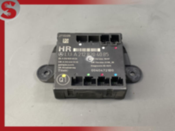 08-14 Mercedes W212 E500 C350 Rear Right Side Door Control Module OEM