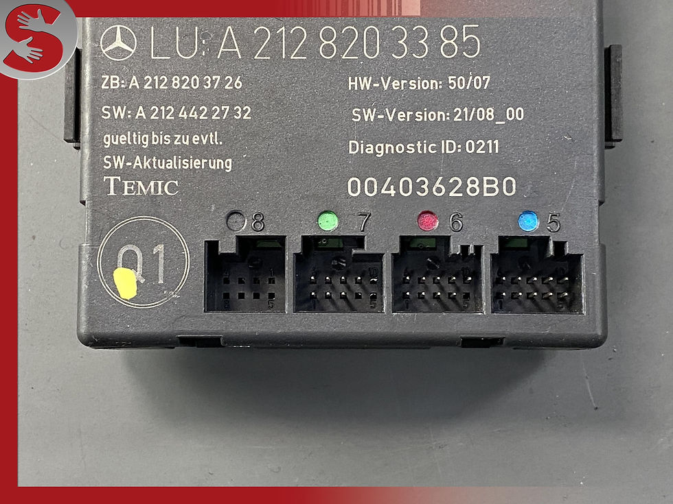 Thumbnail: 08-18 Mercedes W212 E350 SLK350 E400 Front Left Side Door Control Module OEM
