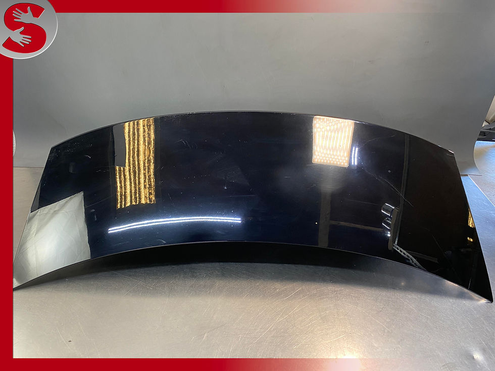 Thumbnail: 13-16 AUDI A4 SEDAN REAR DOOR TRUNK LID OEM BLACK LY9B