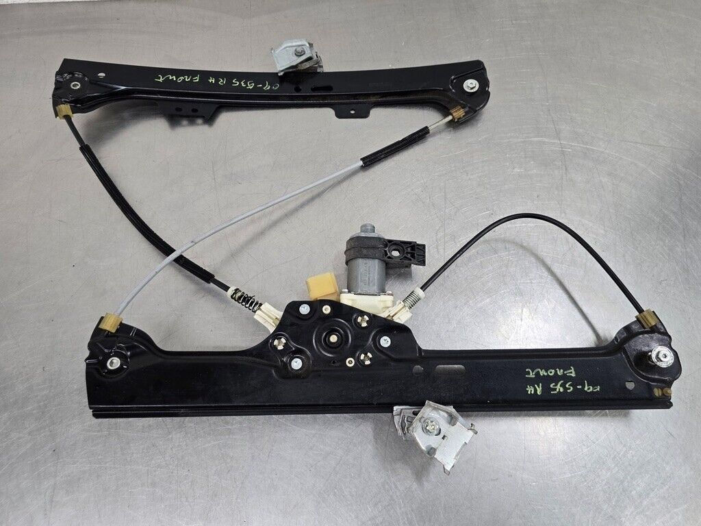 06-10 BMW 535I E60 E61 FRONT RIGHT PASSENGER SIDE WINDOW REGULATOR W/ MOTOR OEM