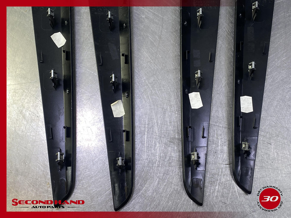 Thumbnail: 12-15 BMW X1 E84 Front Rear Left Right Door Interior Trim Bezel Molding Set
