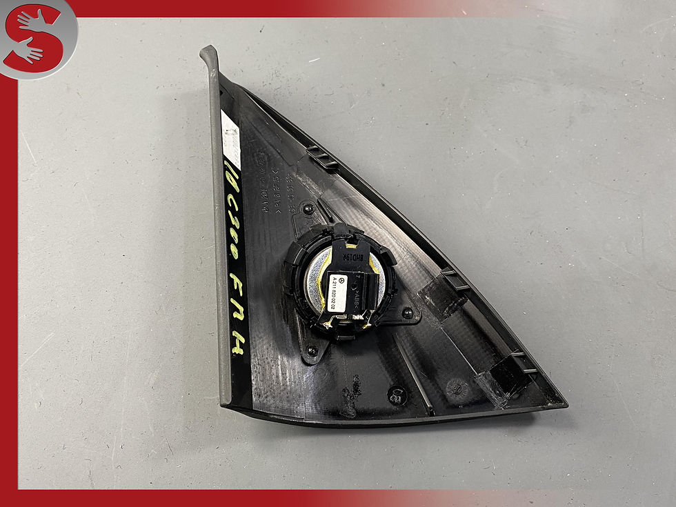 Thumbnail: Mercedes W204 C300 C350 Front Right Door Panel Tweeter Speaker Cover Black OEM