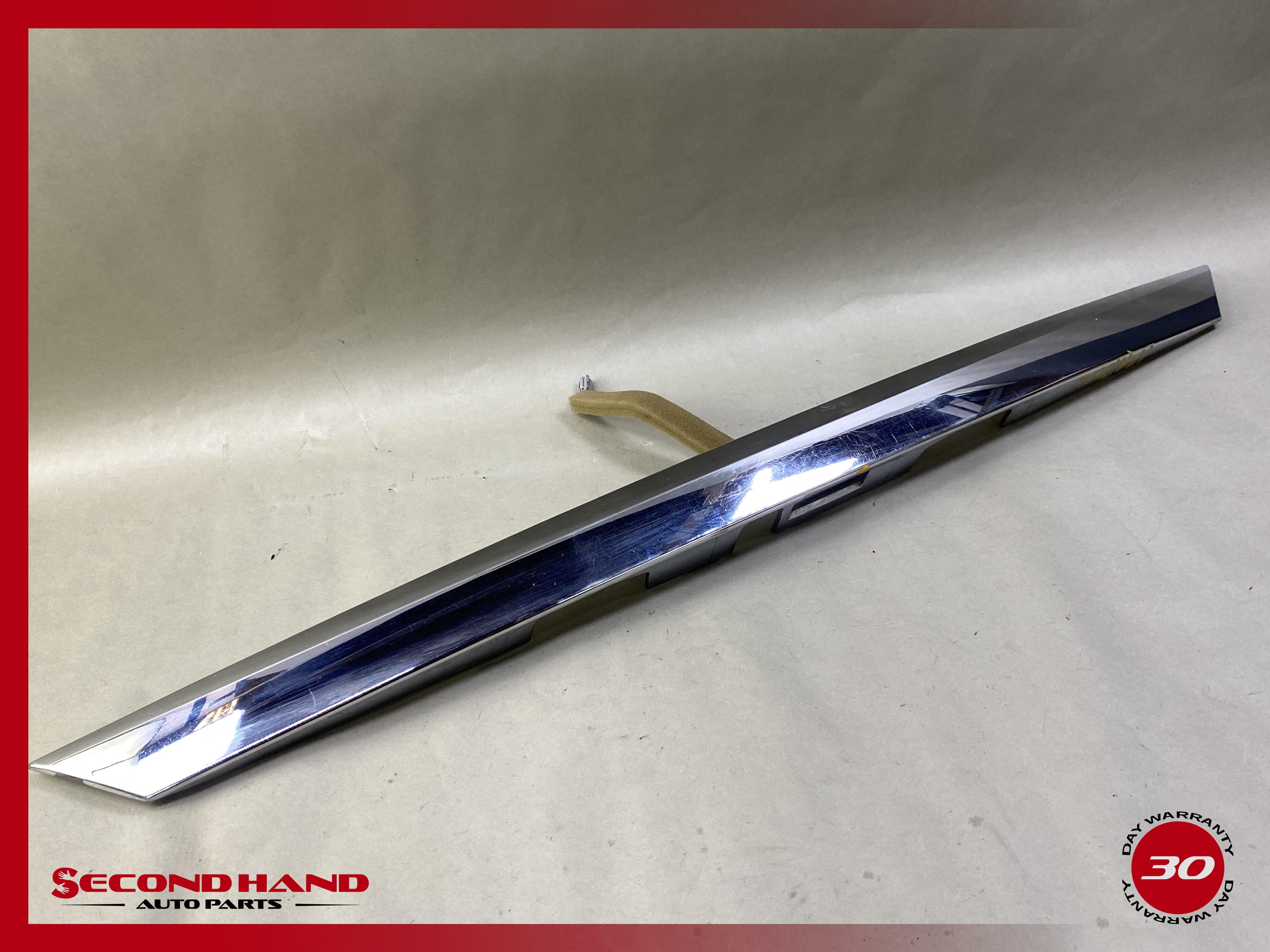 2015-2017 Nissan Altima Trunk Lid Chrome Finish Garnish Panel OEM 84810-9HS1A