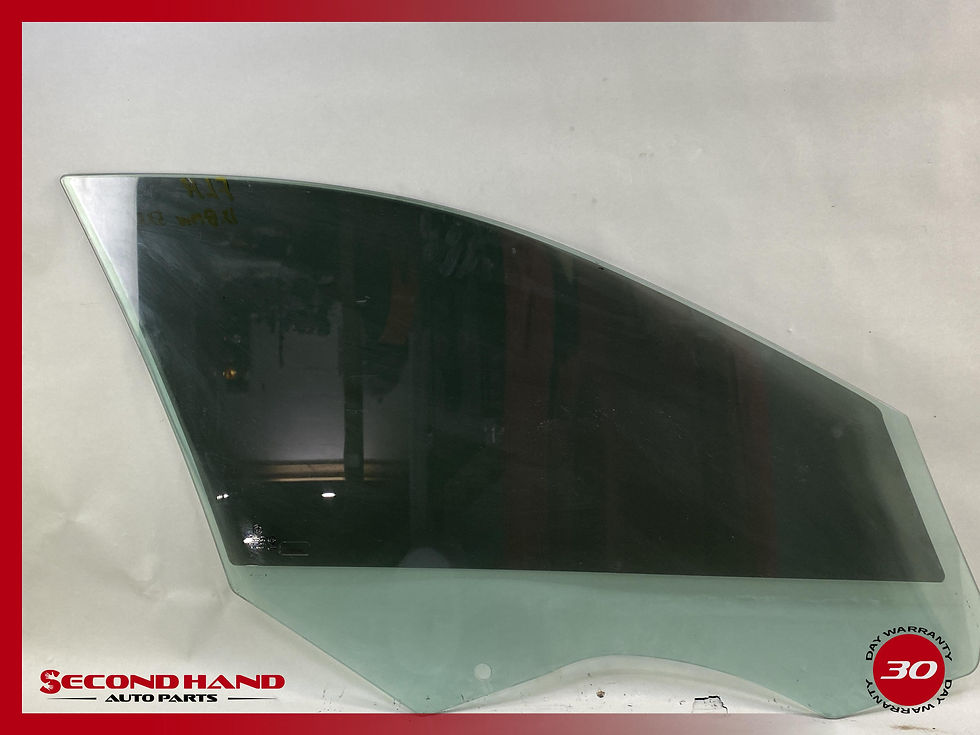 Thumbnail: 11-16 BMW 528i 535i F10 Front Left Driver Side Door Window Glass USED OEM