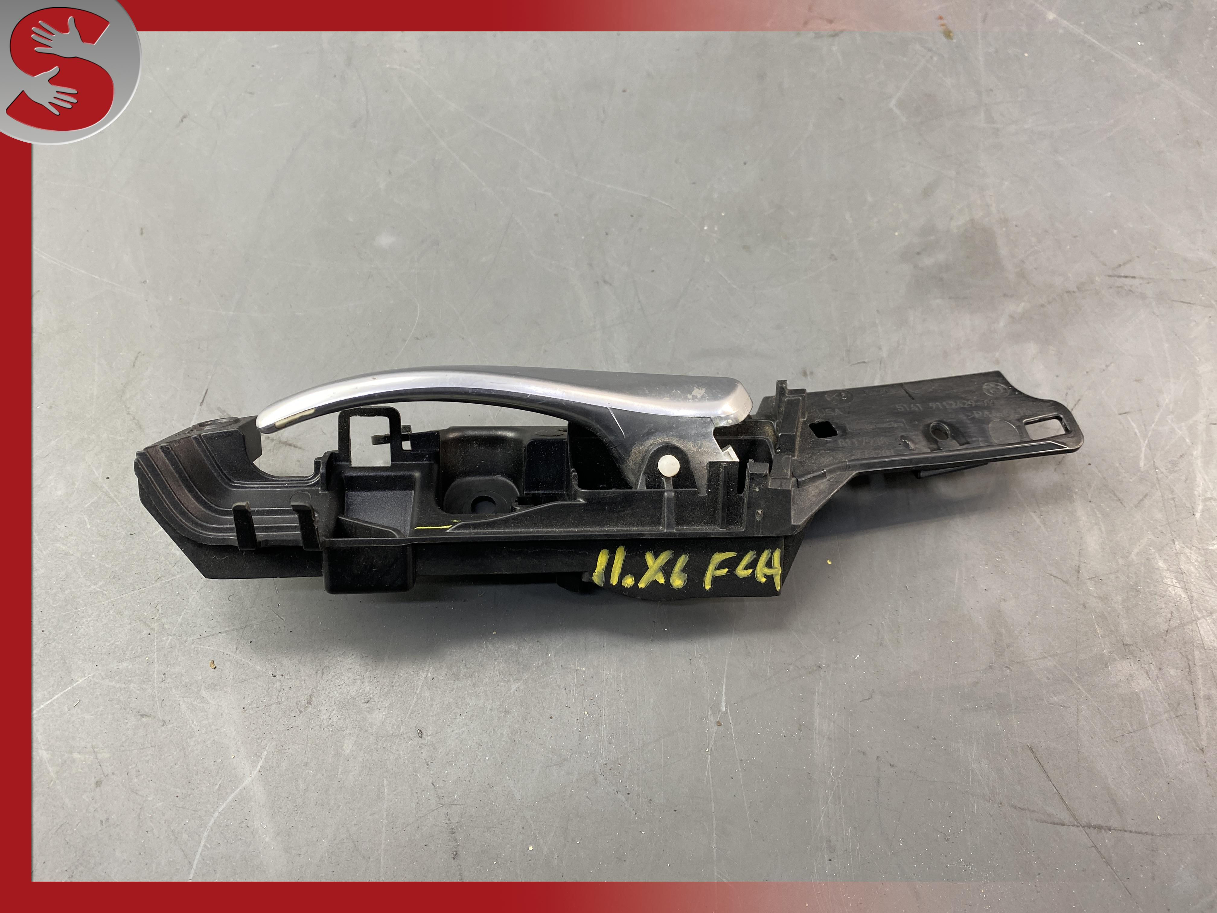 2008-2014 BMW X6 - Front LEFT Interior DOOR Release / Handle 9112429