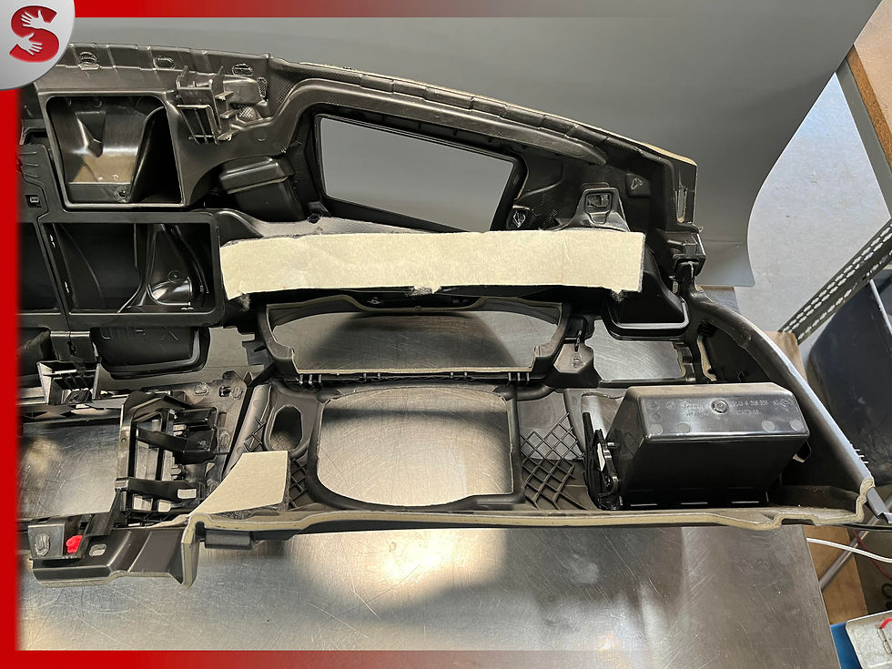 Thumbnail: 12-19 BMW F30 320i 328i SEDAN FRONT DASH BOARD TRIM INSTRUMENT PANEL OEM 030623