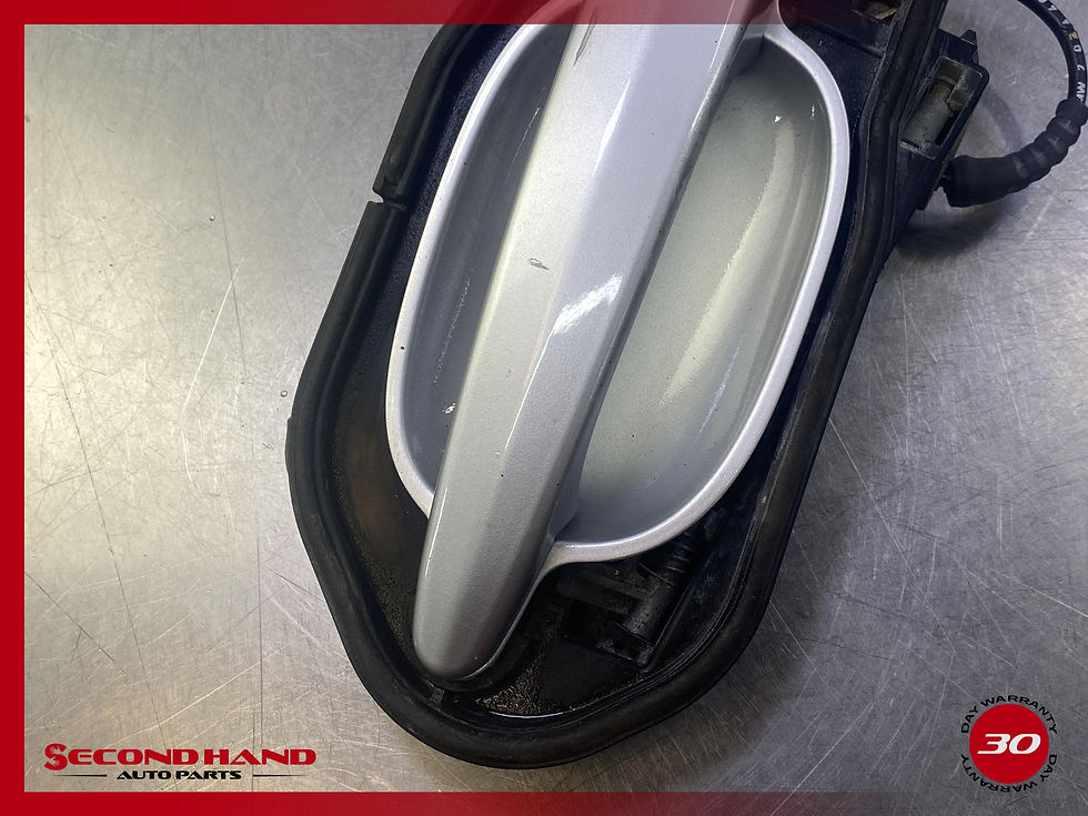 Thumbnail: 04-10 BMW 525i E60 Front Right Passenger Side Exterior Door Handle Silver OEM