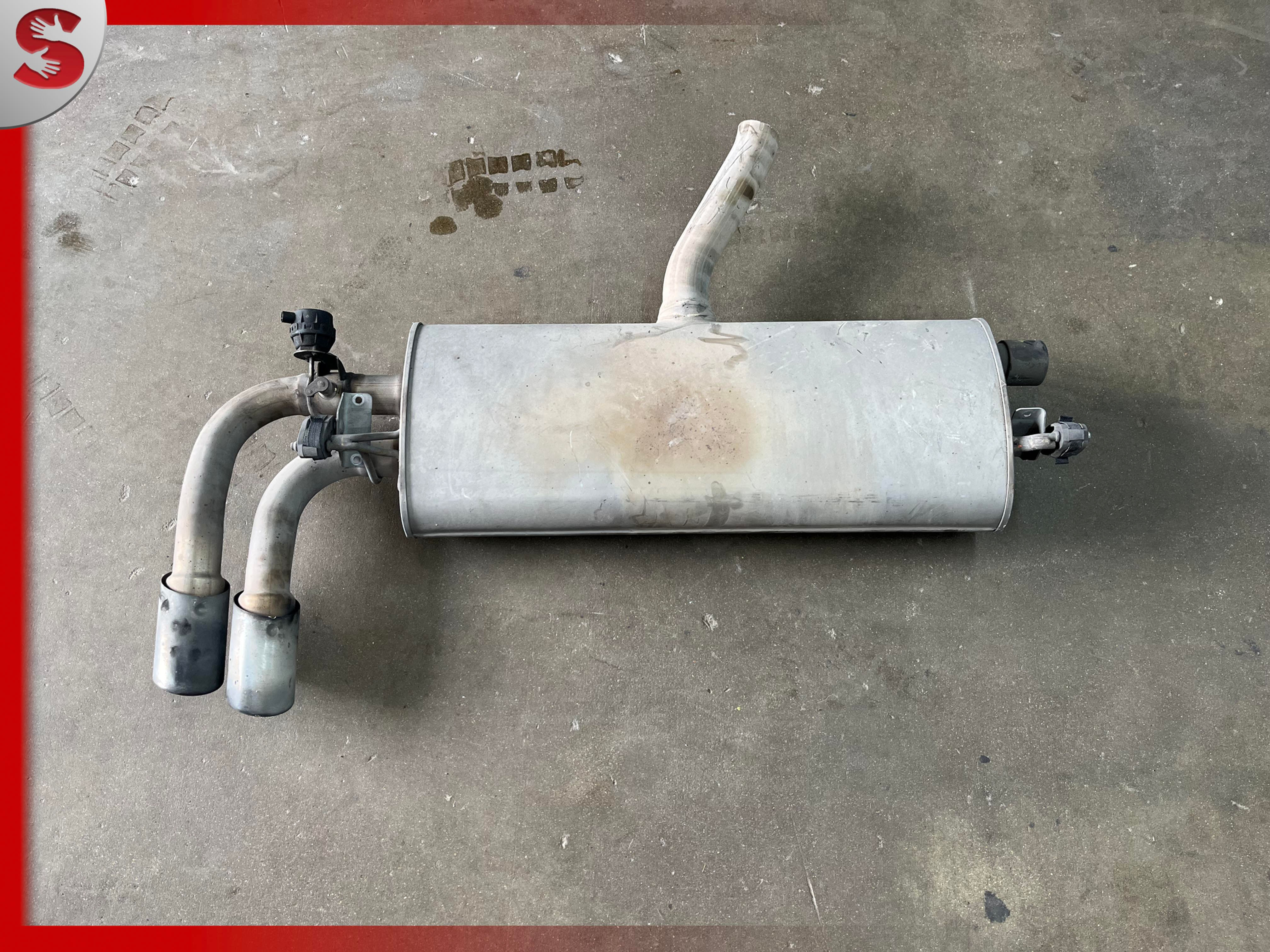 ⭐2013-2017 BMW X3 REAR EXHAOST MUFFLER W/ END TIPS OEM