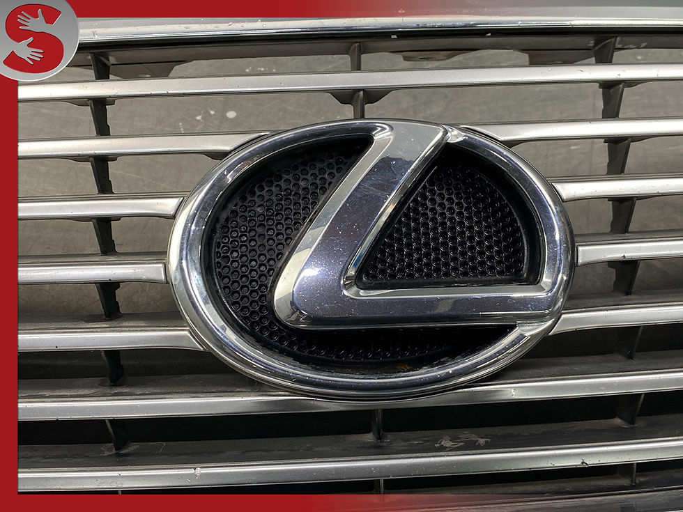 Thumbnail: 07-12 Lexus LS460 Front Bumper Upper Chrome Grille Assembly 53112-50120 OEM