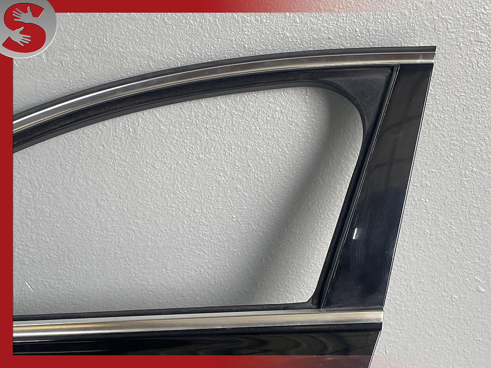 Thumbnail: 10-13 Jaguar XJ XJL X351 Front Left Side Door Shell Panel AW93F20125AA Black