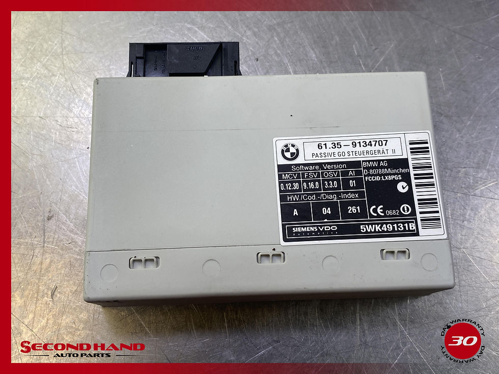 Thumbnail: 08-10 BMW E60 M5 E61 E70 E64 E63 KEYLESS GO PASSIVE CONTROL MODULE 9134707