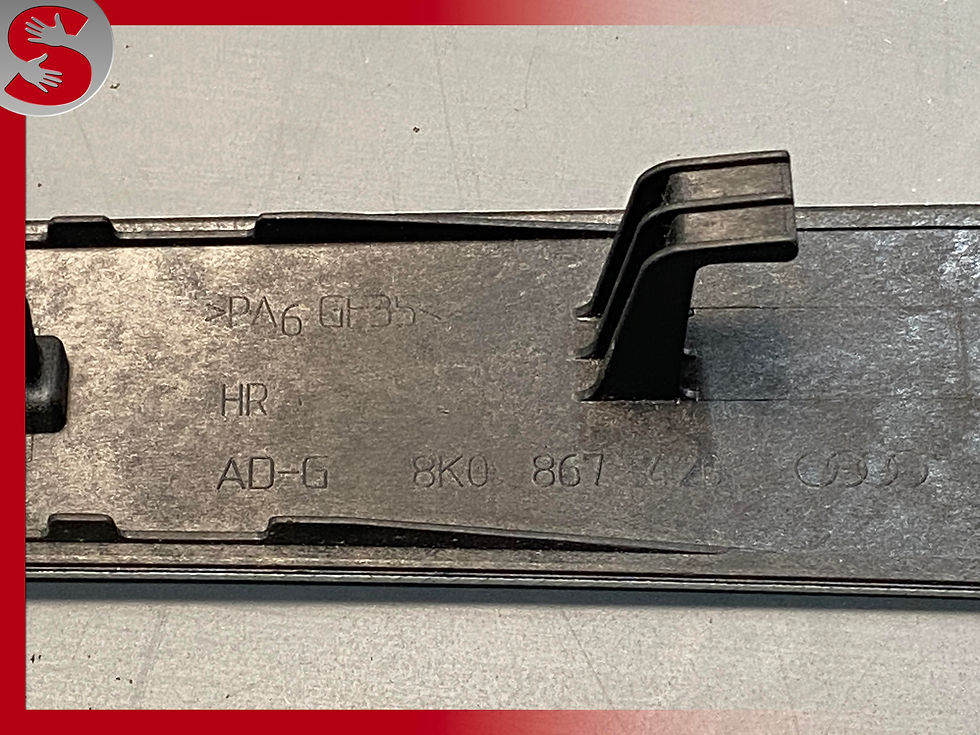 Thumbnail: 2009-2016 AUDI A4 S4 PASSENGER RIGHT REAR DOOR TRIM PANEL FISH SCALE 8K0867420