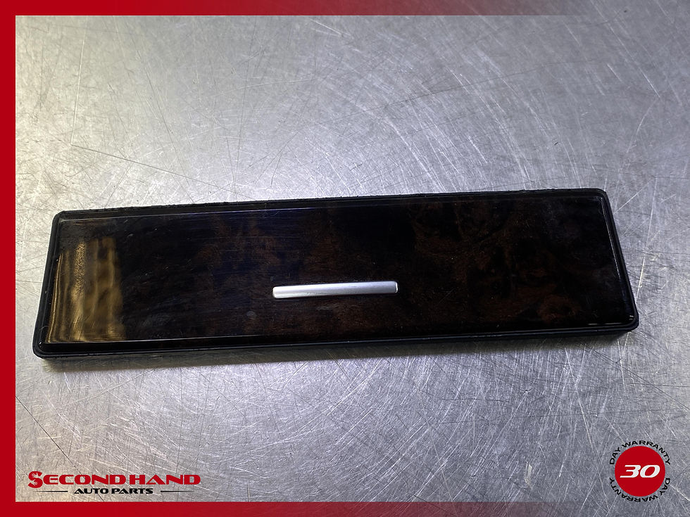Thumbnail: 07-10 BMW E60 E61 535i LCI Center Console Fine Wood Trim Cover 6978695 OEM
