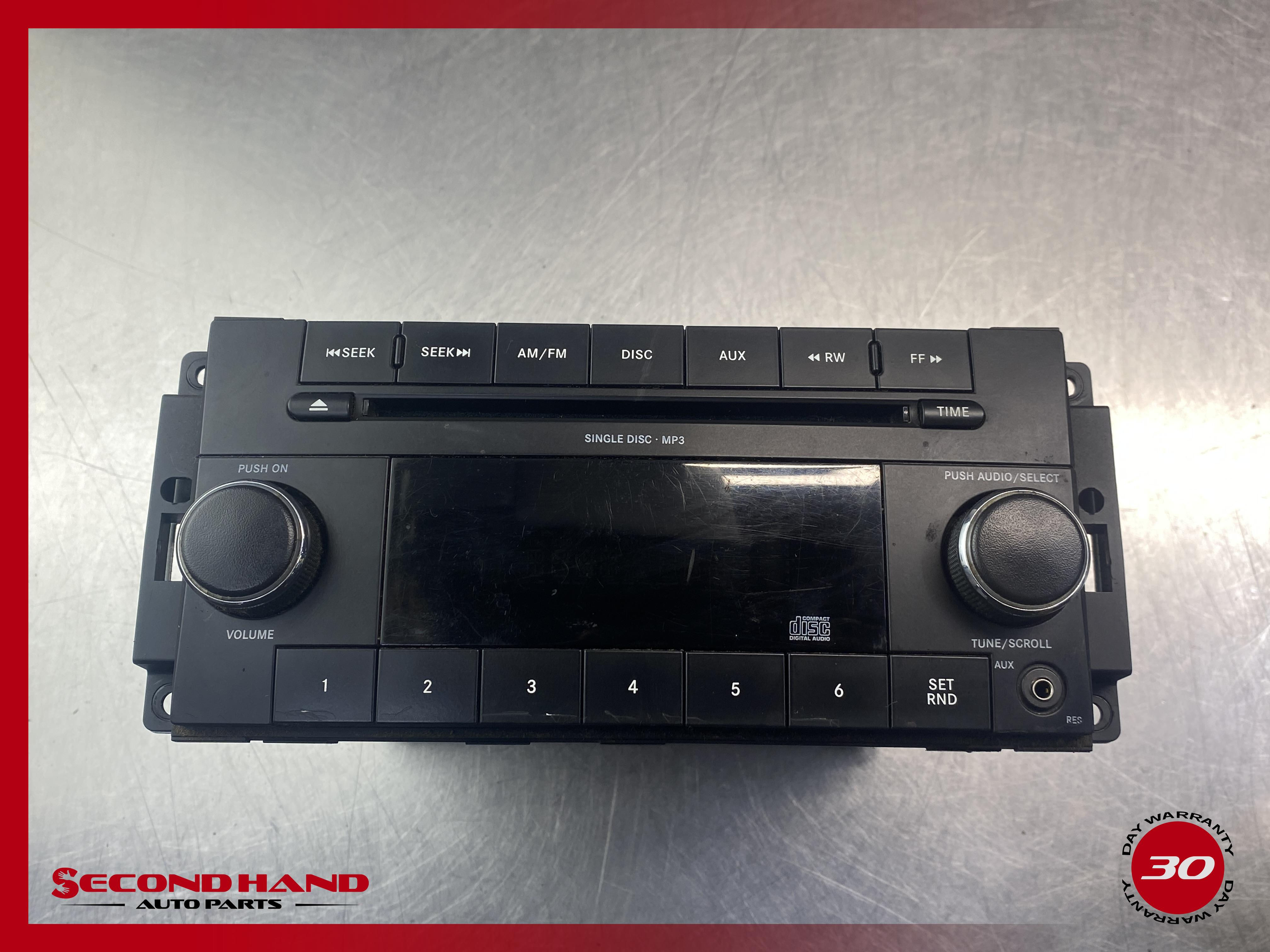 2010 2011 2012 DODGE CHARGER RADIO RECEIVER AM FM CD PLAYER OEM 05091111AC