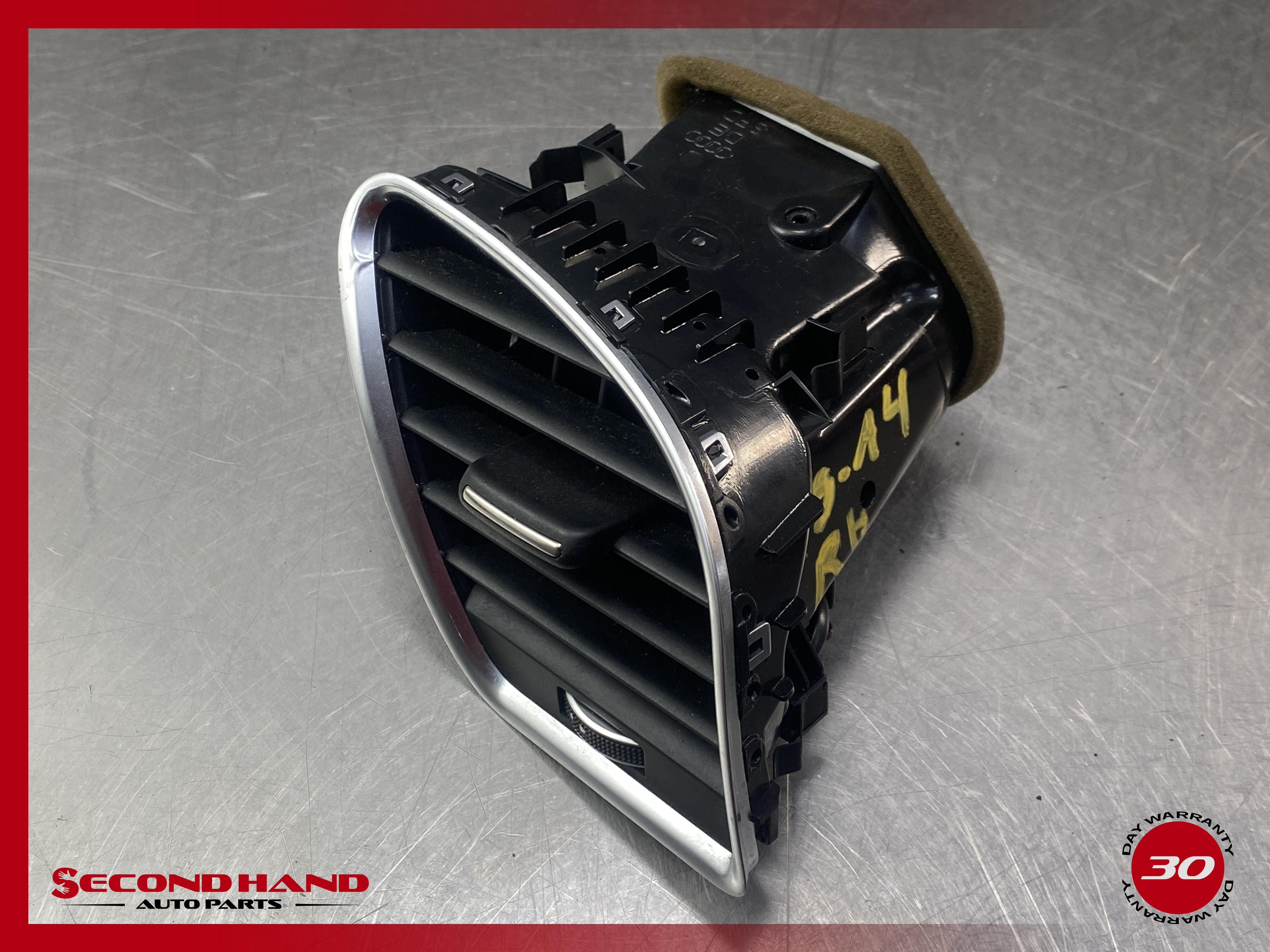 2009-2016 AUDI A4 S4 A5 S5 RIGHT PASSENGER DASH AIR VENT 8T1820902G OEM