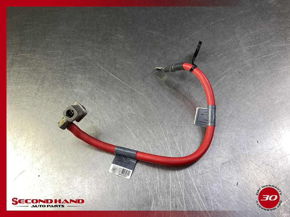 Thumbnail: 07-13 BMW 328i Battery Positive Terminal Cable Plus Pole Lead Wire OEM 6988974