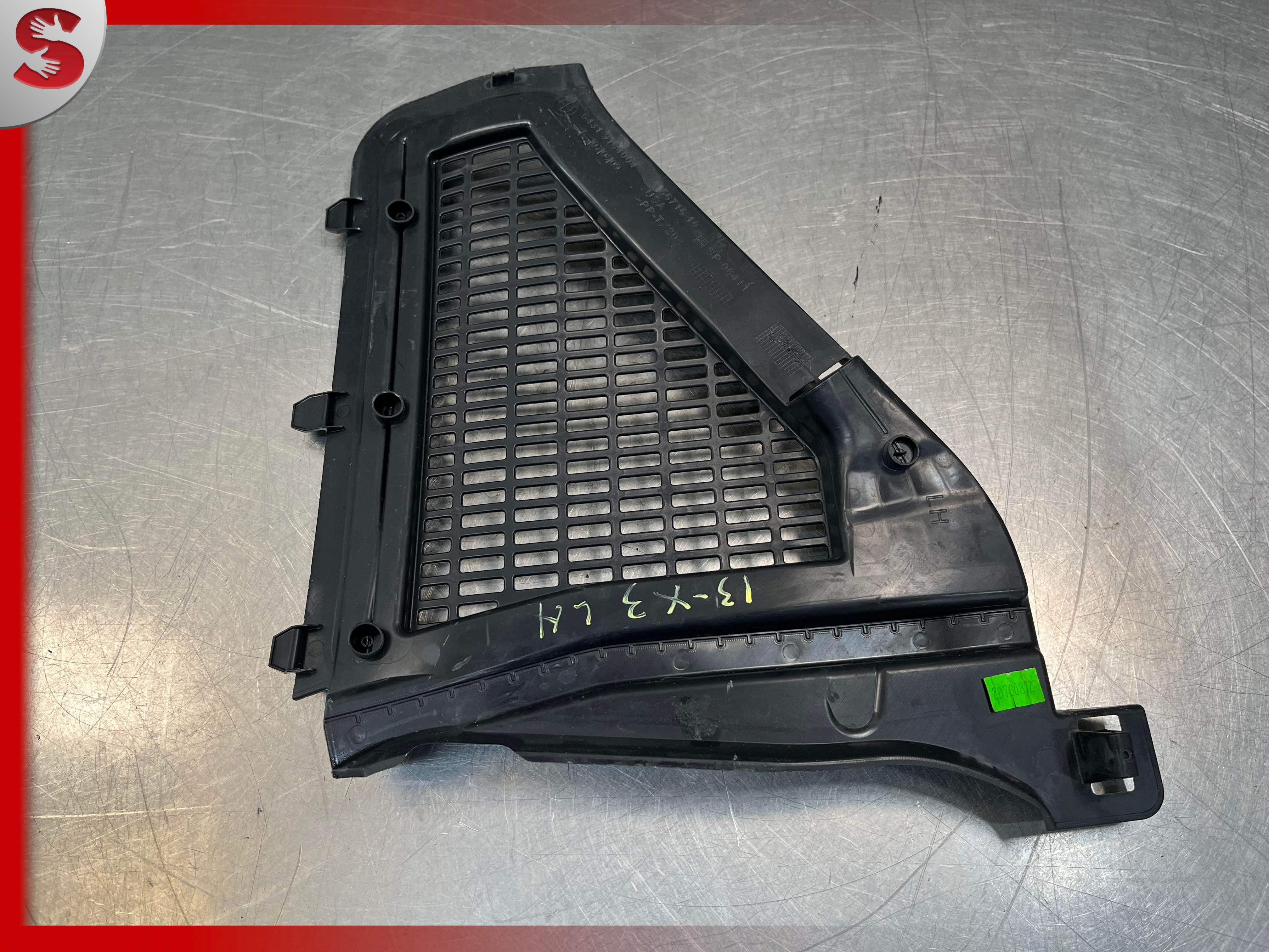 11-18 BMW X3 F25 Front Left Driver Side Cowl Trim Firewall Cover Vent Panel OEMO