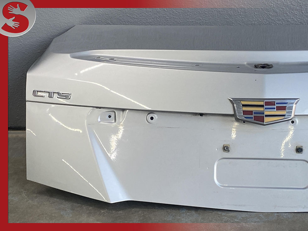 Thumbnail: 14-19 CADILLAC CTS SEDAN REAR DOOR TRUNK LID OEM SILVER