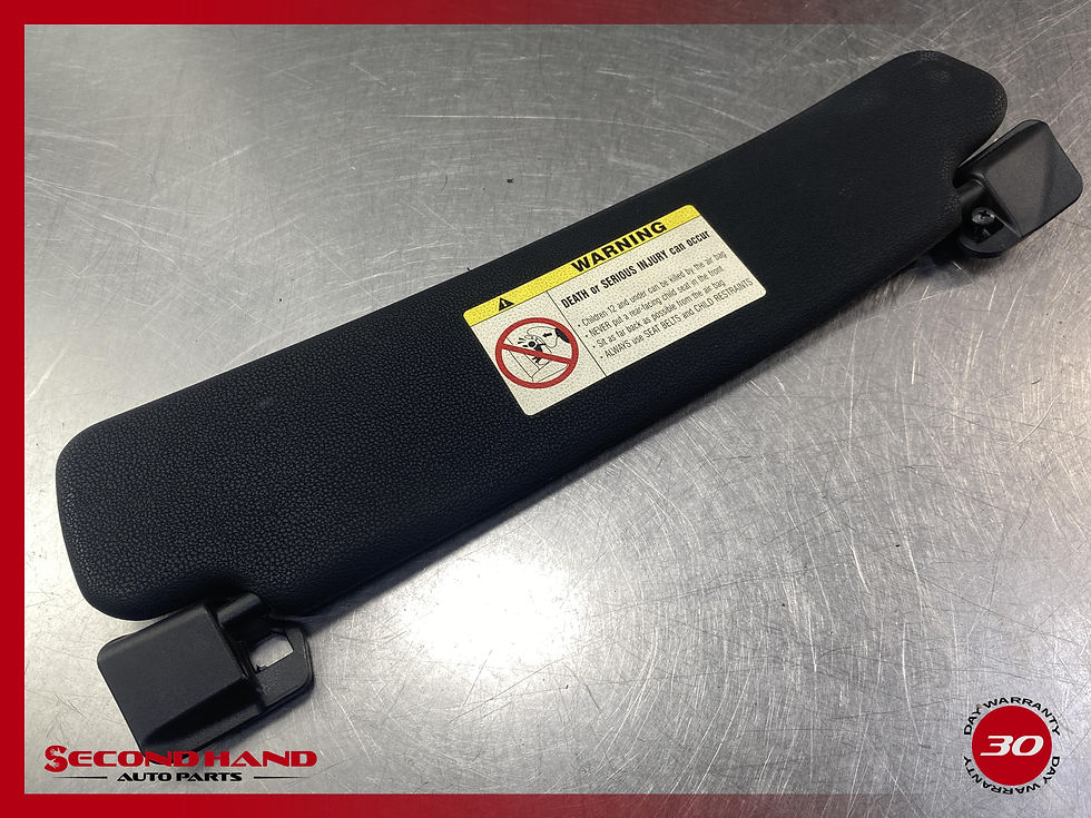 Thumbnail: 2003-2008 BMW Z4 Right Passenger Sun Visor Convertible BLACK OEM