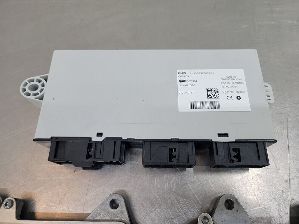 Thumbnail: 13-15 BMW F06 F01 F02 F10 F13 550 650 750 N63TU ECU DME CAS4 MODULE KEY SET OEM