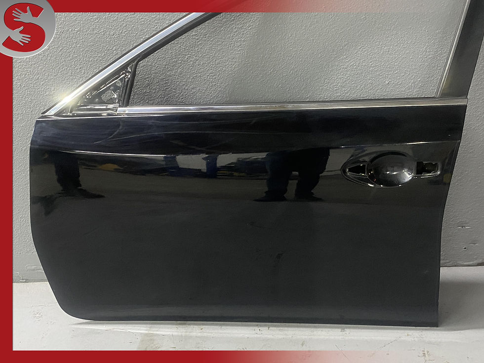 Thumbnail: 13-18 NISSAN ALTIMA LEFT FRONT DOOR SHELL BLACK KH3