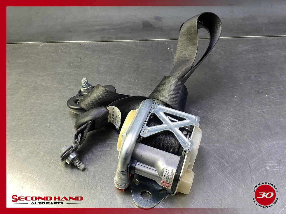 Thumbnail: 2011-12 Ford Fusion Lincoln MKZ Front Left Driver Seat Belt Retractor Black