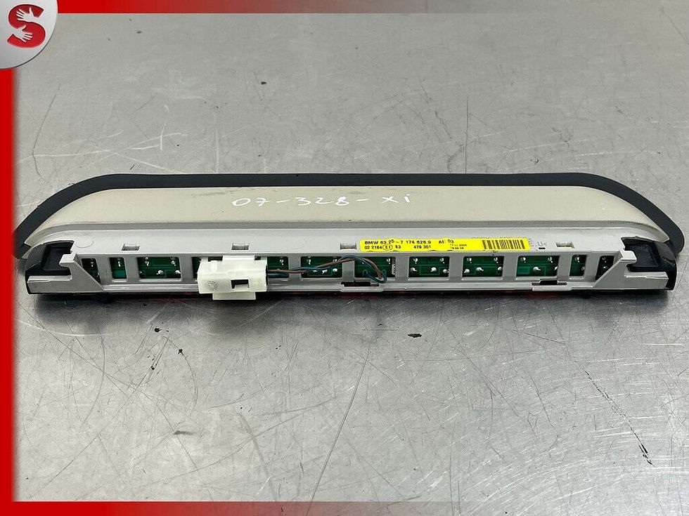 Thumbnail: 07-13 BMW 335I 328I E92 COUPE REAR 3RD THIRD TAIL BRAKE STOP LIGHT LAMP OEM