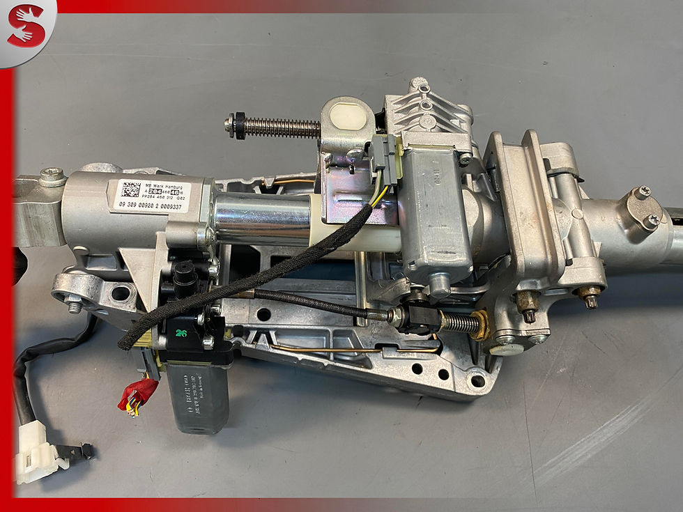 Thumbnail: 08-14 Mercedes W204 C250 E350 Complete RWD Steering Wheel Column 2044604616 OEM