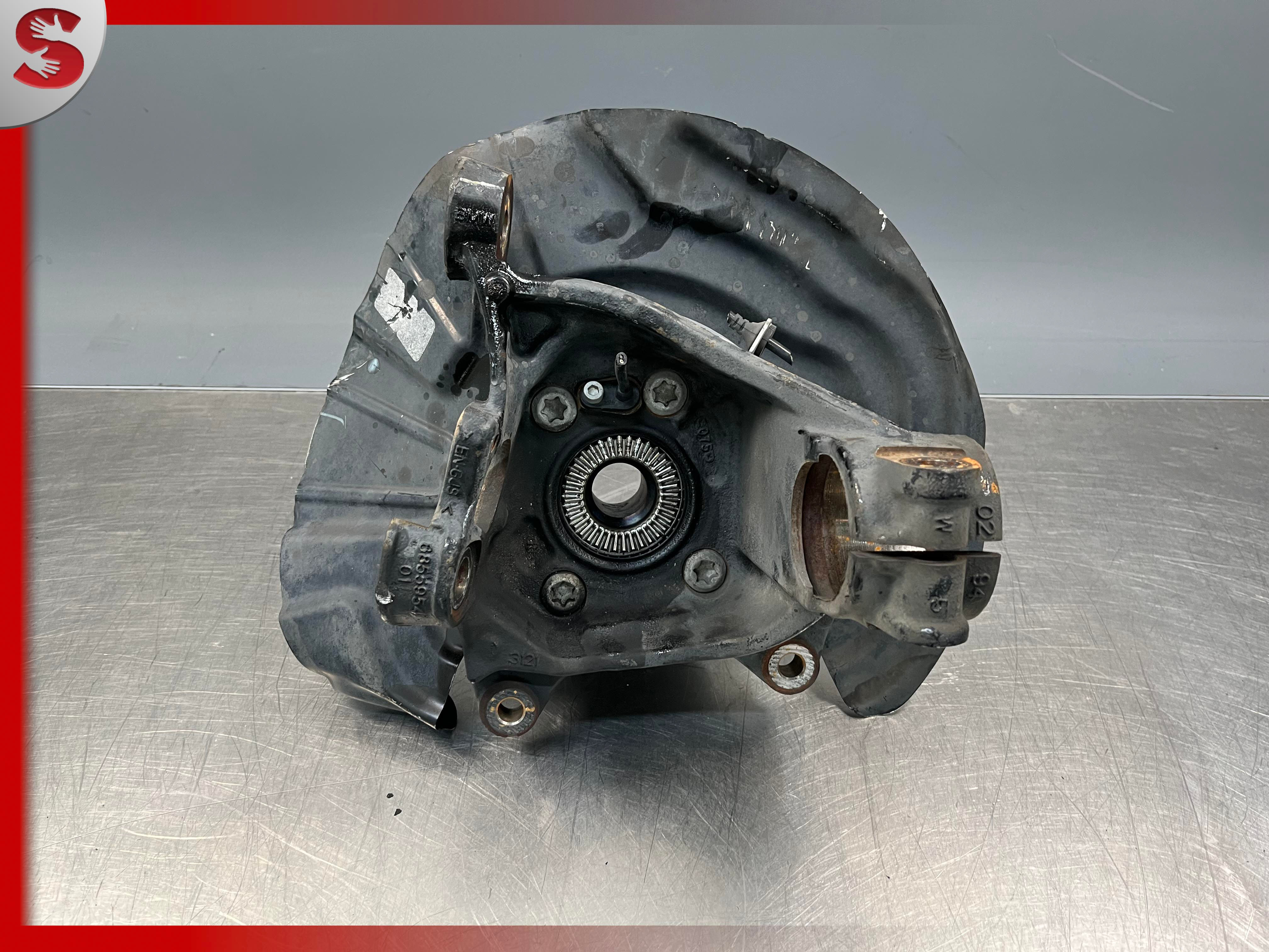 2012 BMW X3 Front Spindle Knuckle Hub Rh Passenger 31216855954