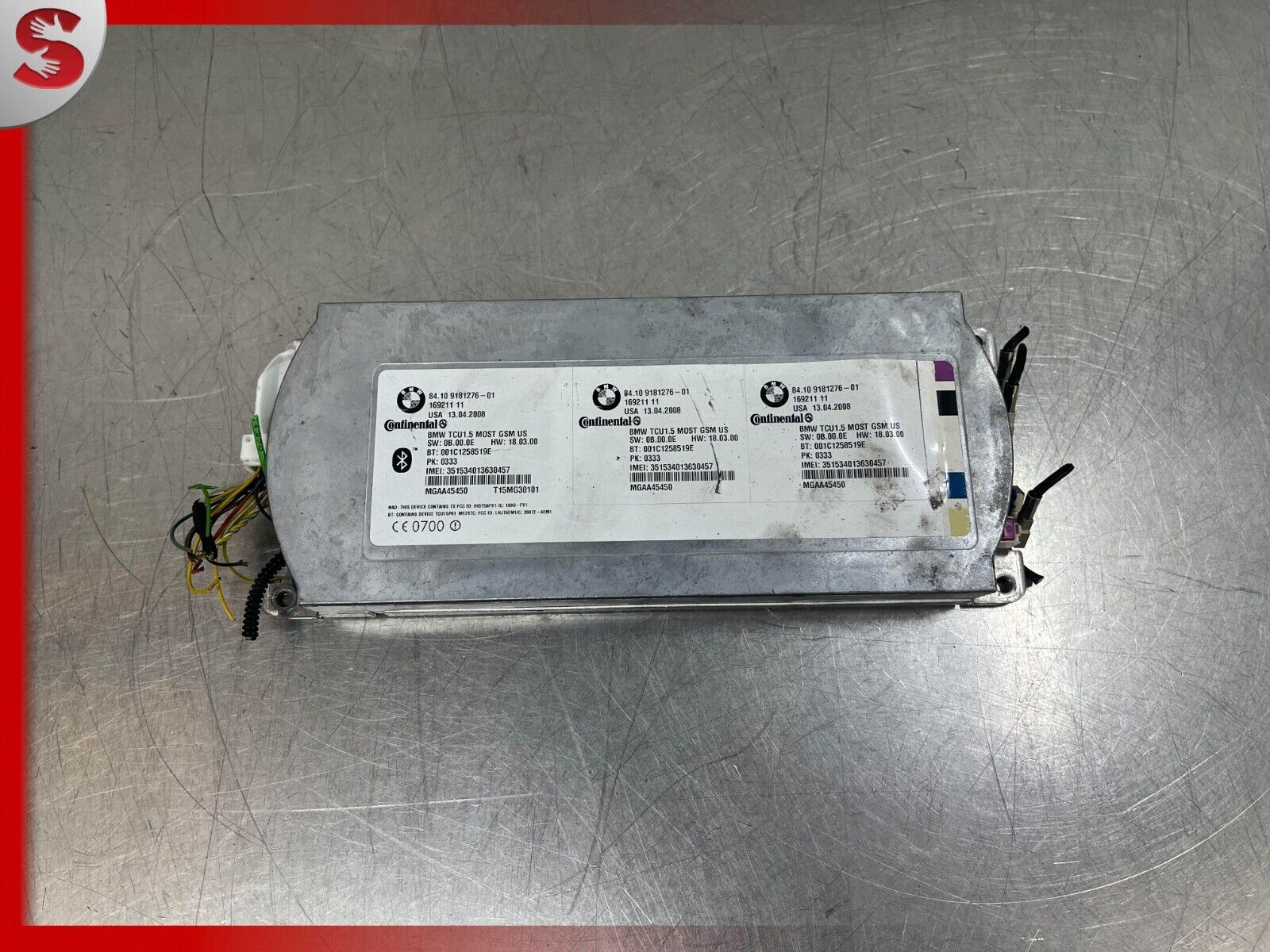 BMW E88 E90 E92 E60 E64 E70 TELEMATICS BLUETOOTH COMMUNICATE CONTROL MODULE OEM✅