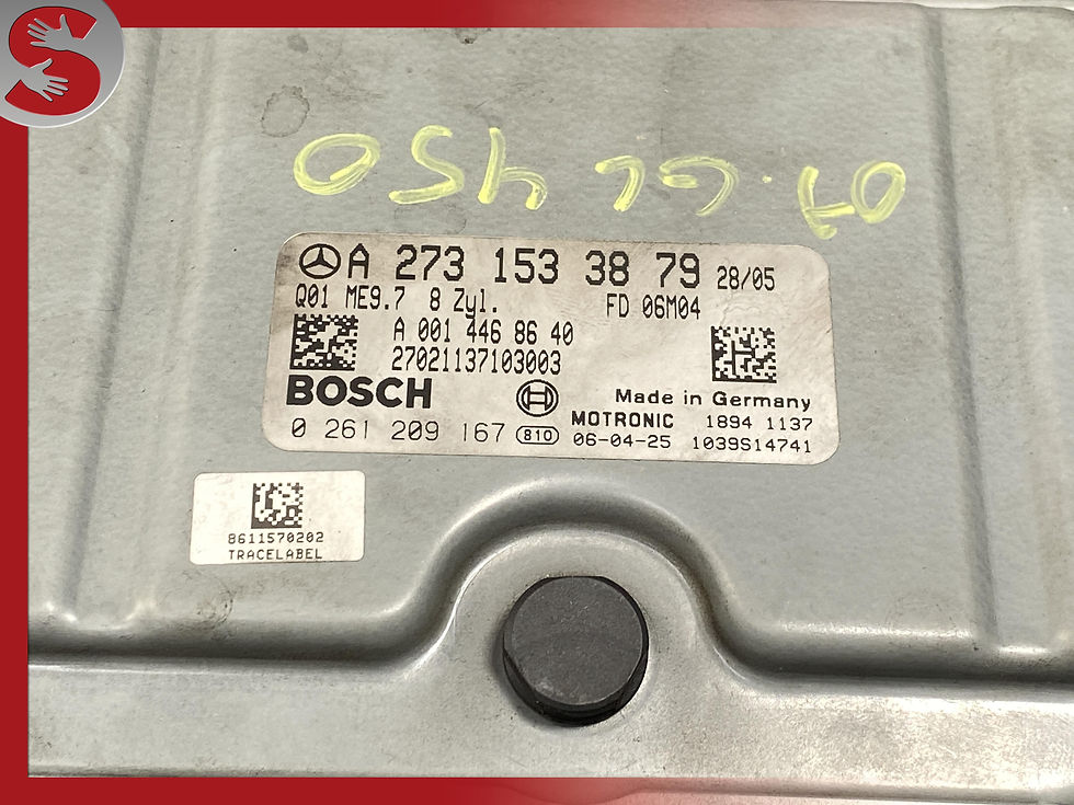 Thumbnail: 07-12 Mercedes X164 GL450 GL550 ML550 ECU ECM KEY IGNITION SWITCH SET
