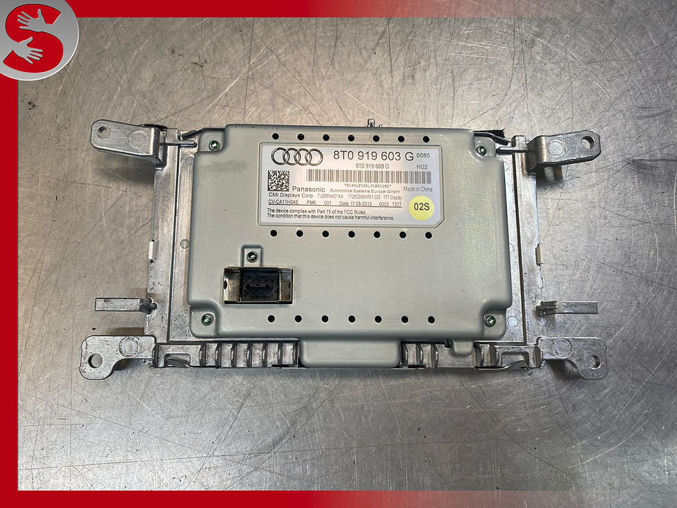 Thumbnail: 2008-2017 AUDI A4 A5 S4 S5 Q5  INFORMATION NAVIGATION DISPLAY SCREEN 8T0919603G