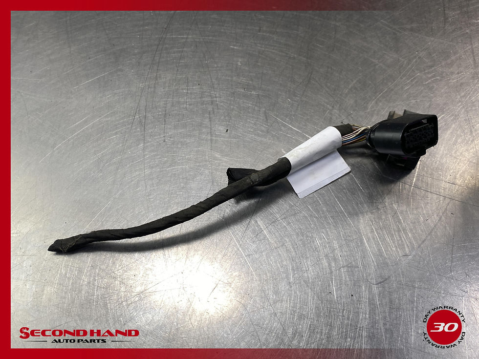 Thumbnail: 13-16 AUDI A4 LEFT AND RIGHT XENON HEADLIGHT PIGTAIL HARNESS OEM