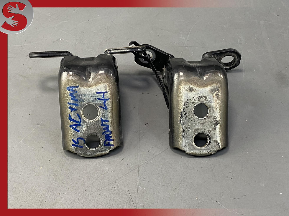 Thumbnail: 2013-2018 Nissan Altima Left (Driver) Front Door Upper and Lower Hinge Set, OEM
