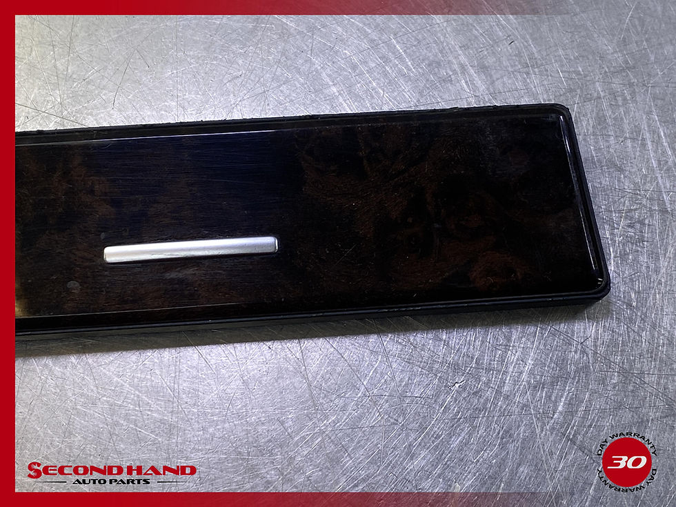 Thumbnail: 07-10 BMW E60 E61 535i LCI Center Console Fine Wood Trim Cover 6978695 OEM